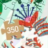⁦פאזל ארט 350 - קוף⁩ – תמונה ⁦4⁩