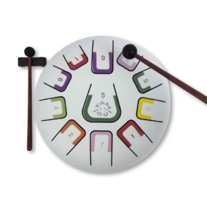 תוף 11 תווים – לבן מט – Tambu
