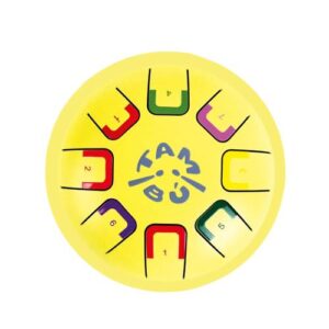 תוף בייבי 8 תווים – צהוב Tambu