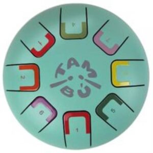 תוף בייבי – 8 תווים – ירוק פסטל Tambu