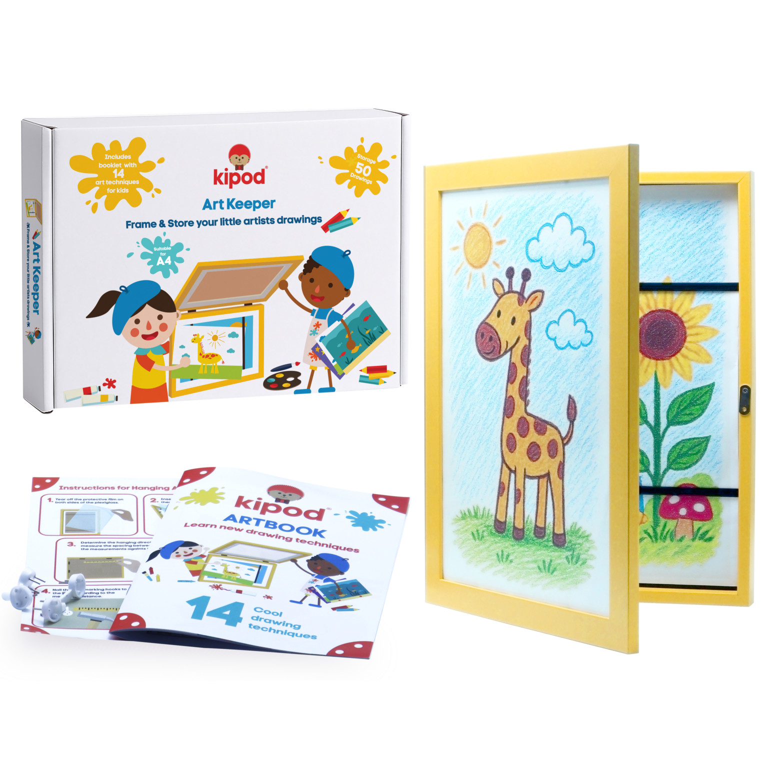 מסגרת אחסון ציורים