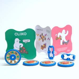 קליקסו - משחקי מגנטים- תוספת אביזרי גלגלים